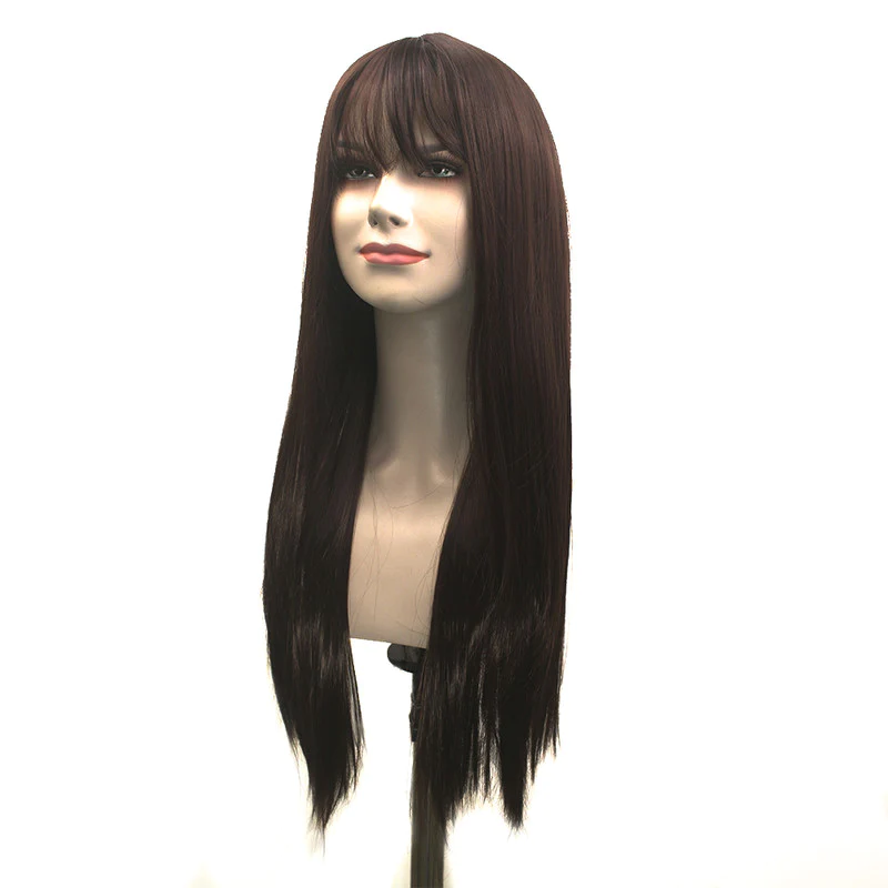 Peruca Sintética Angelica Longa Lisa - Imagem 4