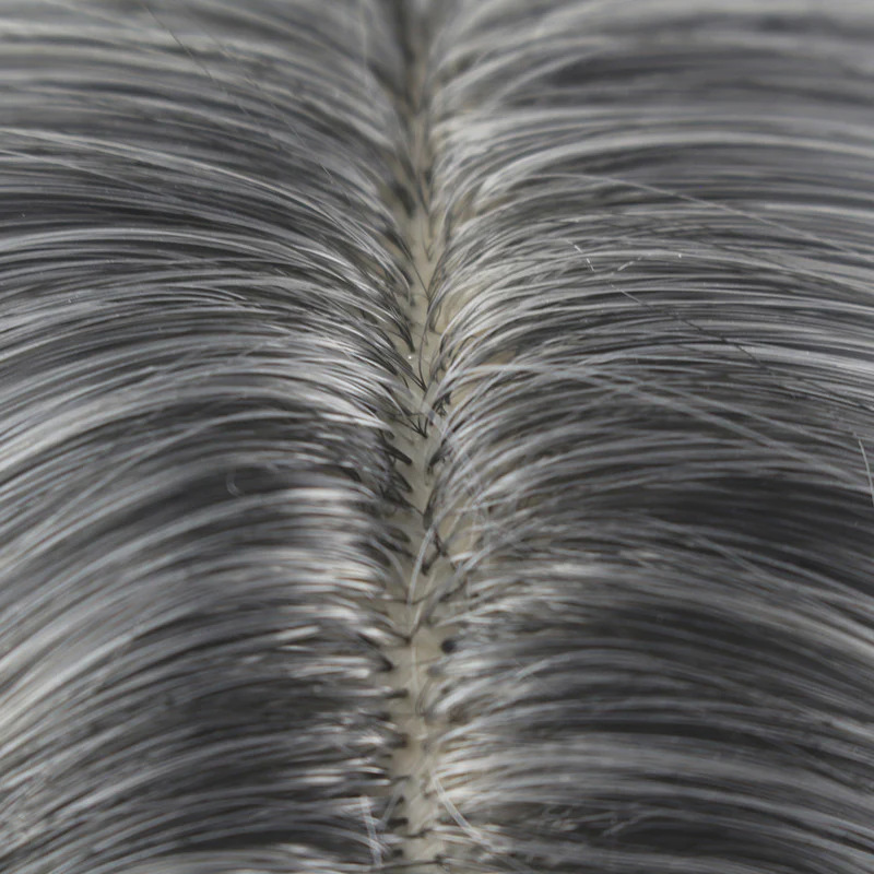 Peruca Sintetica Longa Mecha Prata Lady #2/0906 - Imagem 2