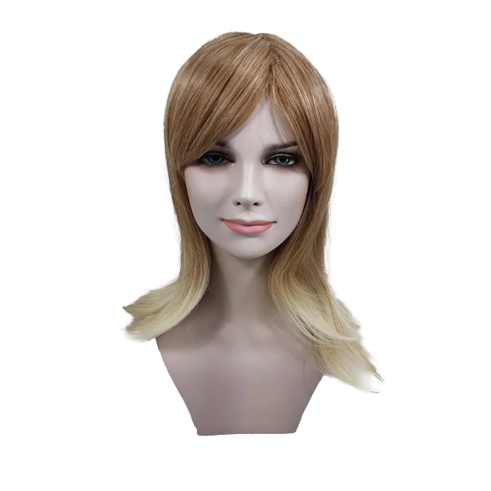 Peruca Sintética Inteira à mão Elena