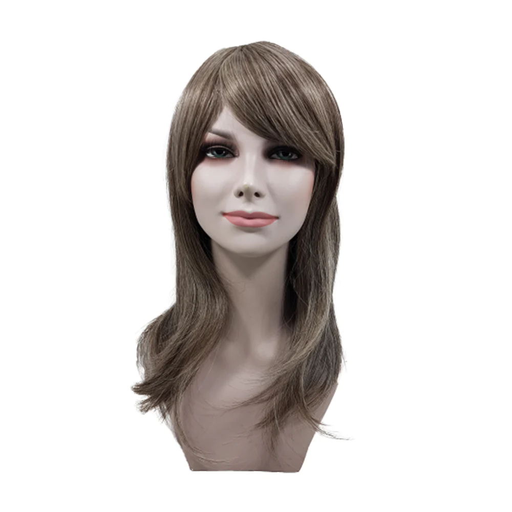 Peruca Sintética Inteira à mão Elena - Imagem 4